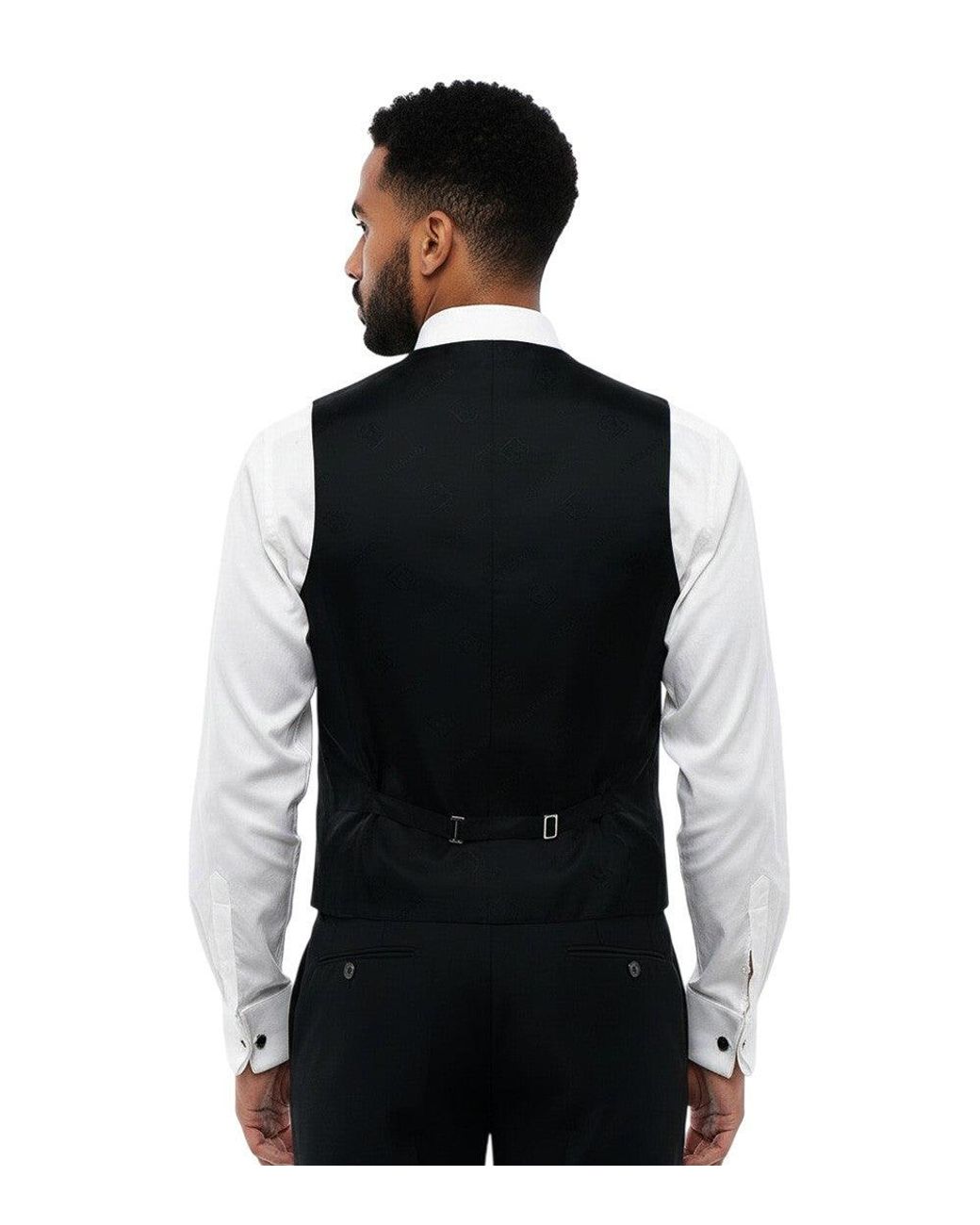 Corneliani Gray Tailored V Neck Waistcoat for men