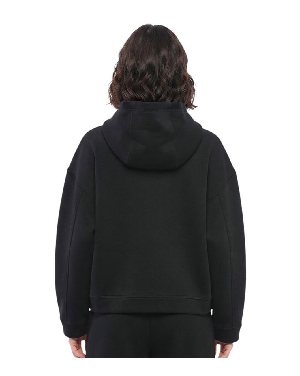 DSquared² Black Solid Hood Sweatshirt