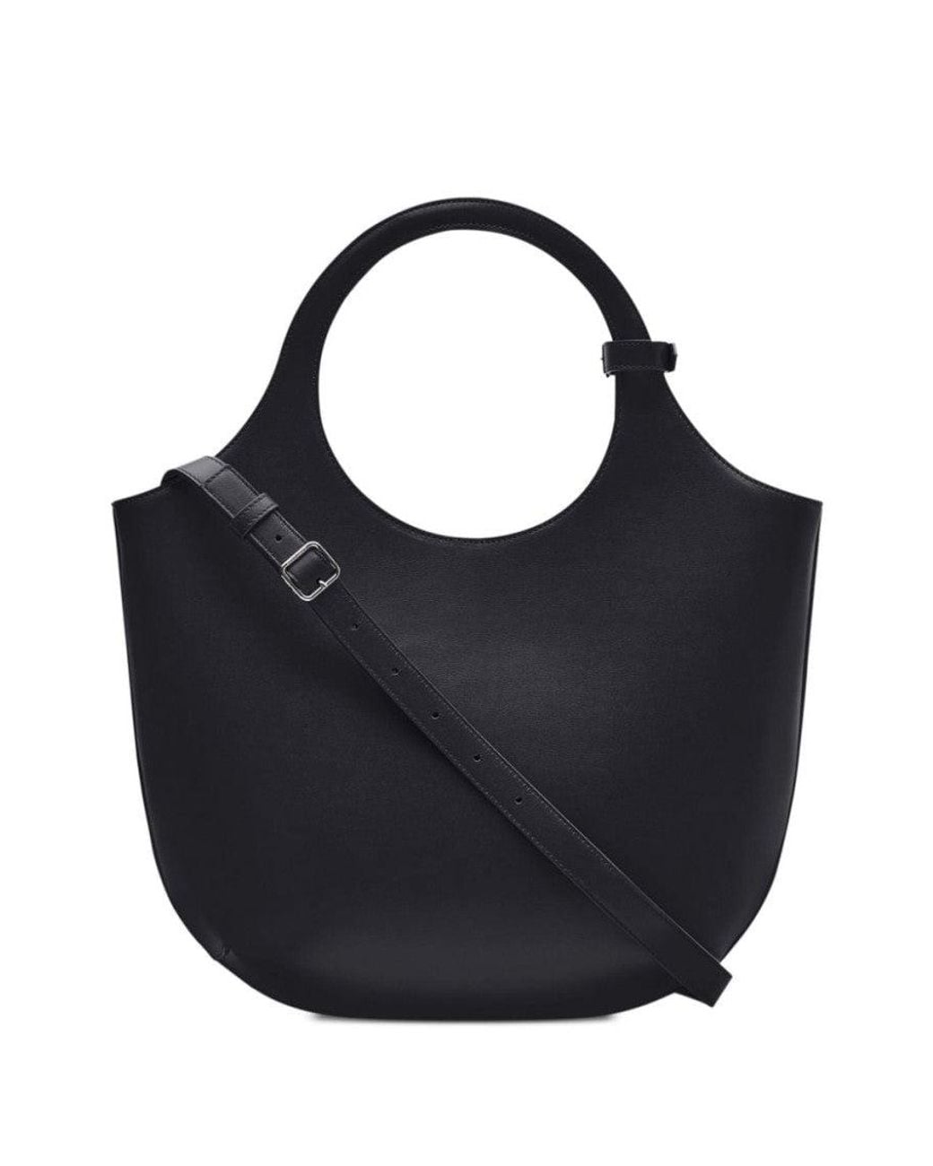 Courreges Blue Holy Midi Hobo Bag