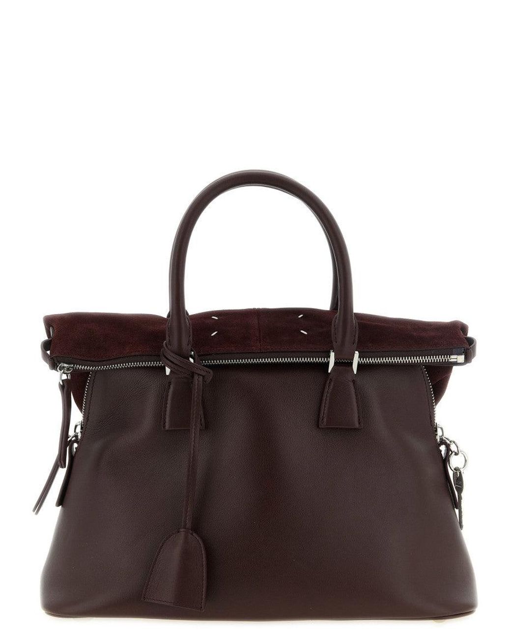 Maison Margiela Brown 5Ac Soft Medium Satchel