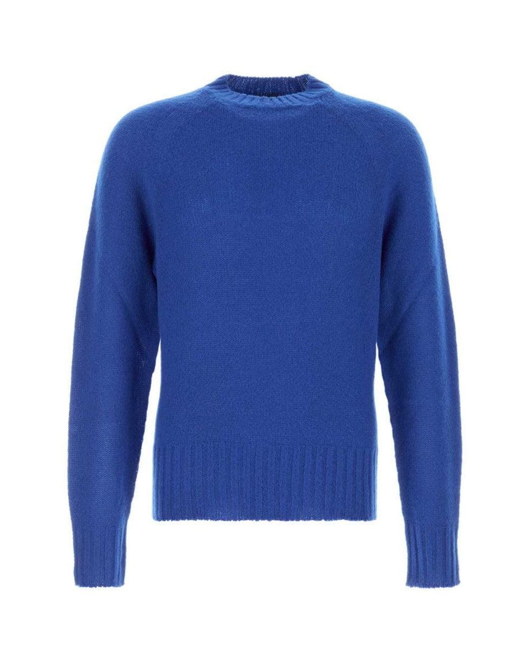 Tom Ford Blue Crew Neck Sweaters for men