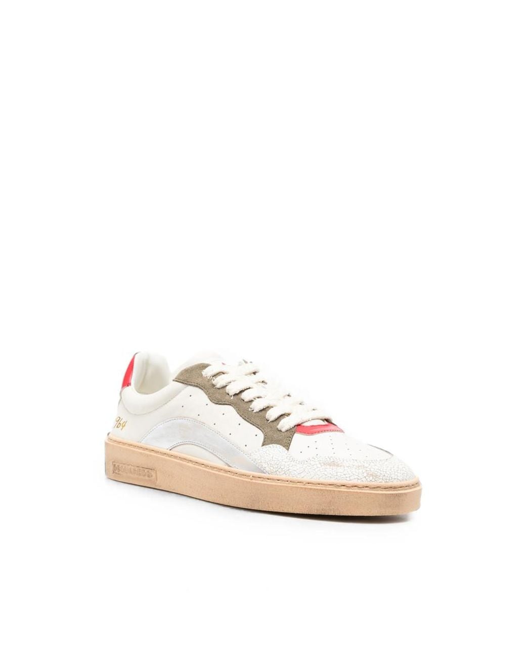 DSquared² Natural Color Block Sneakers for men