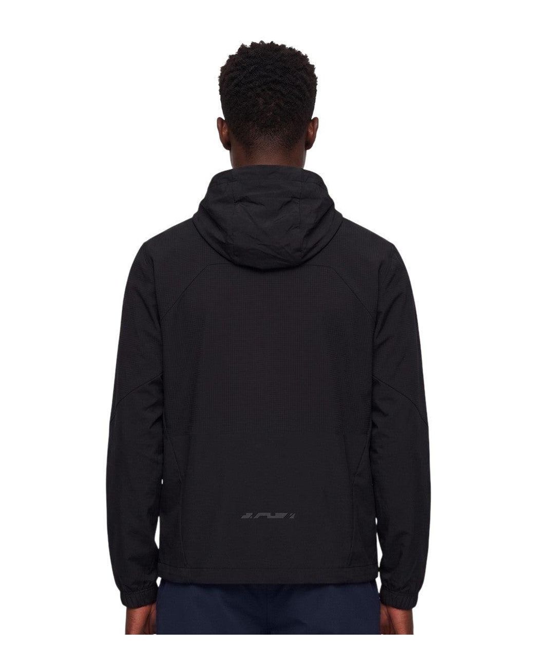 Boss Blue Solid Hood Sweatshirt for men