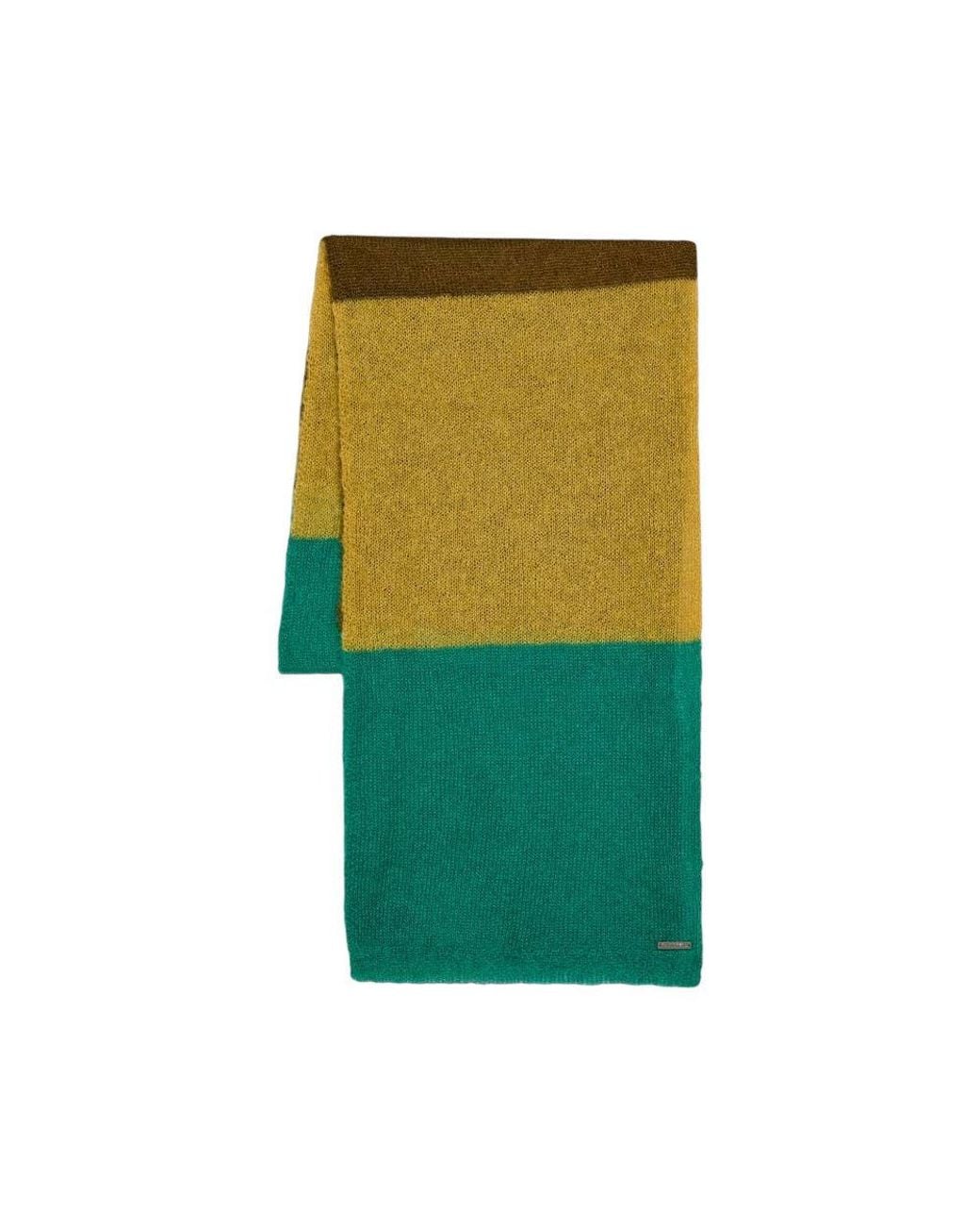 DSquared² Green Logo Scarf for men