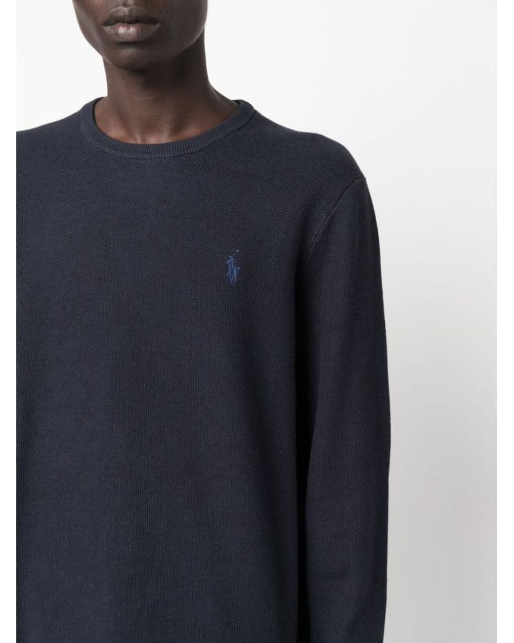 Polo Ralph Lauren Blue Classic Knit Sweater For for men