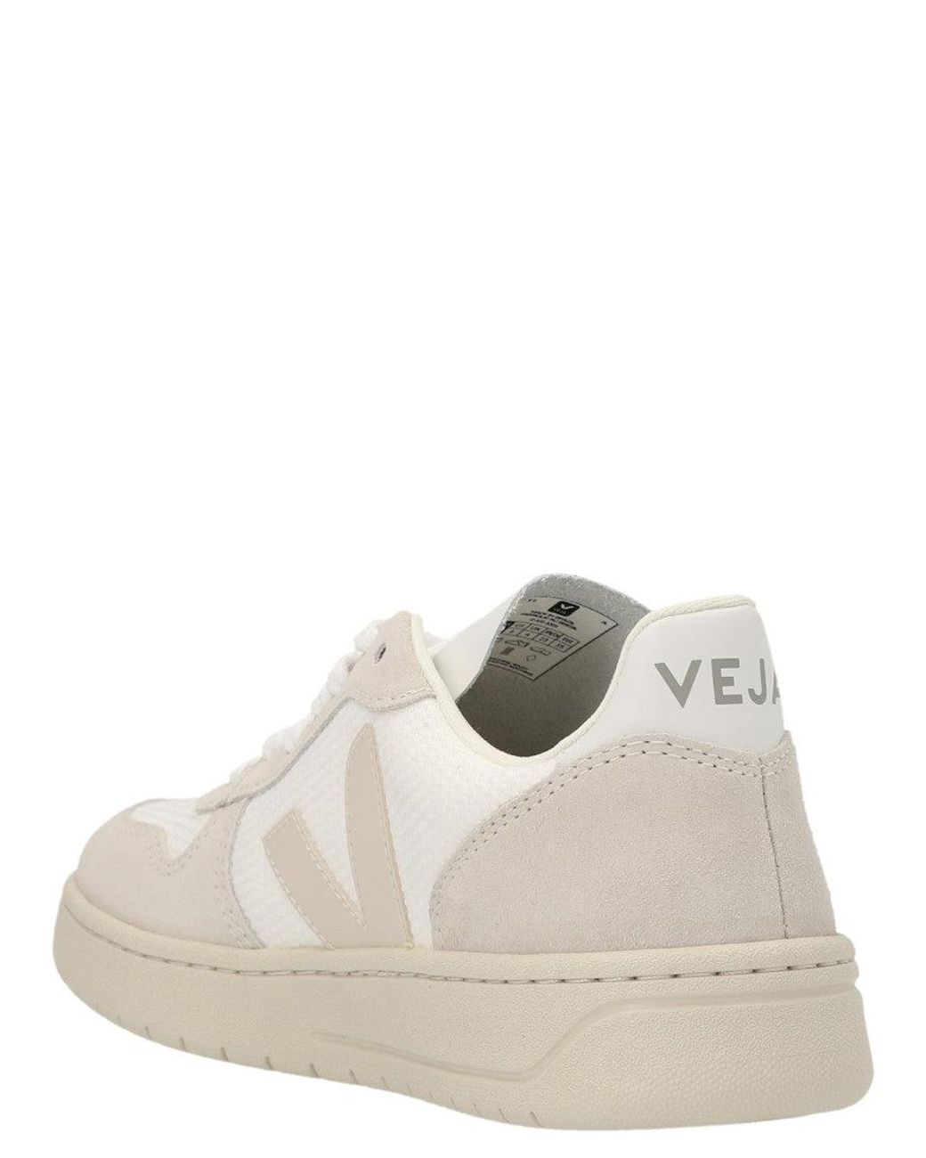 Veja White V-10 Sneakers for men