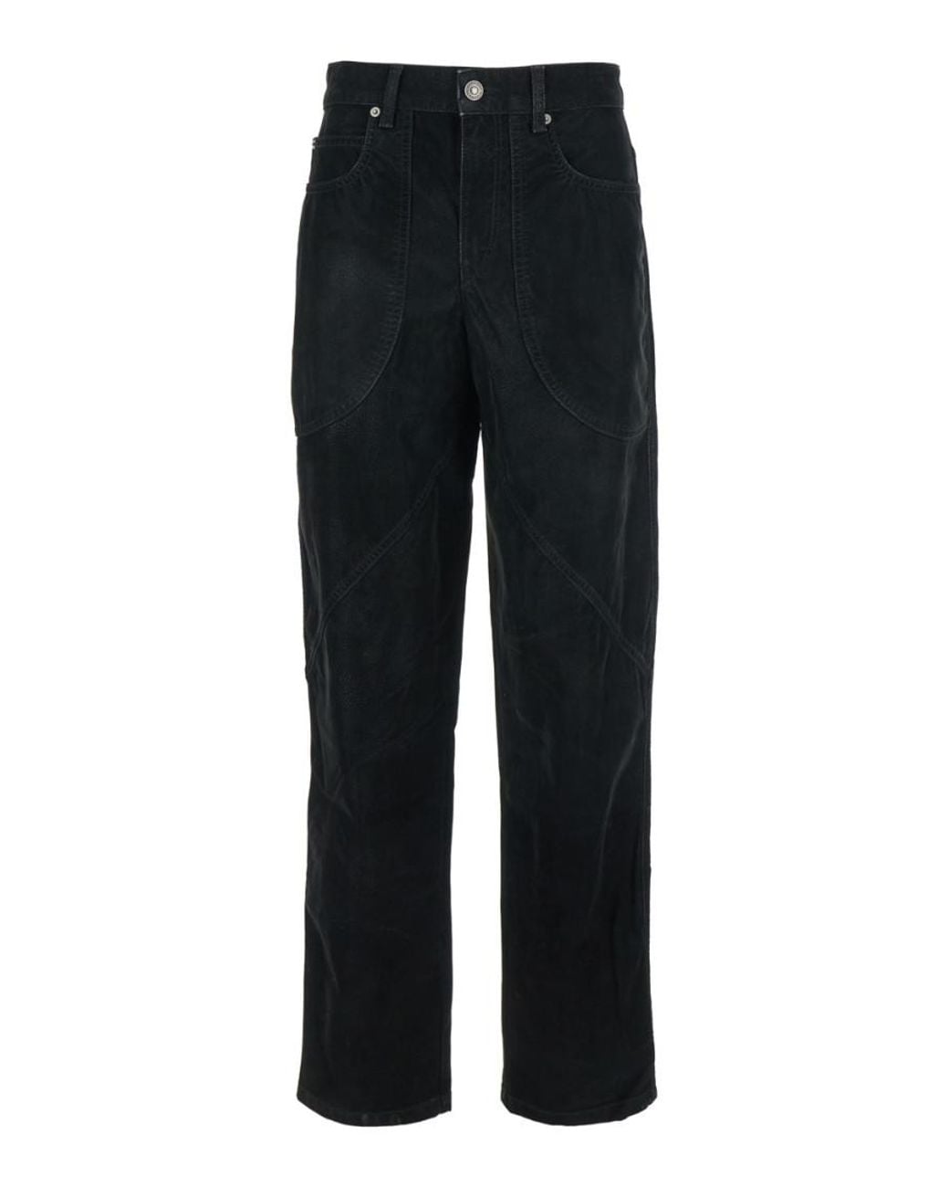 Isabel Marant Black Regular Jeans Pants