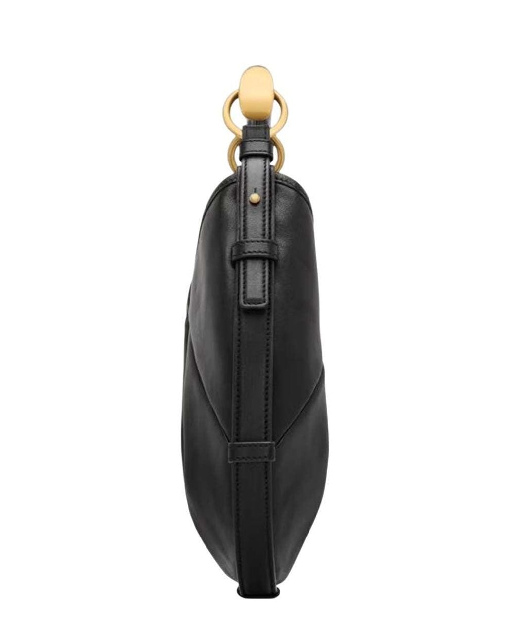 Saint Laurent Black Mombasa Small Hobo