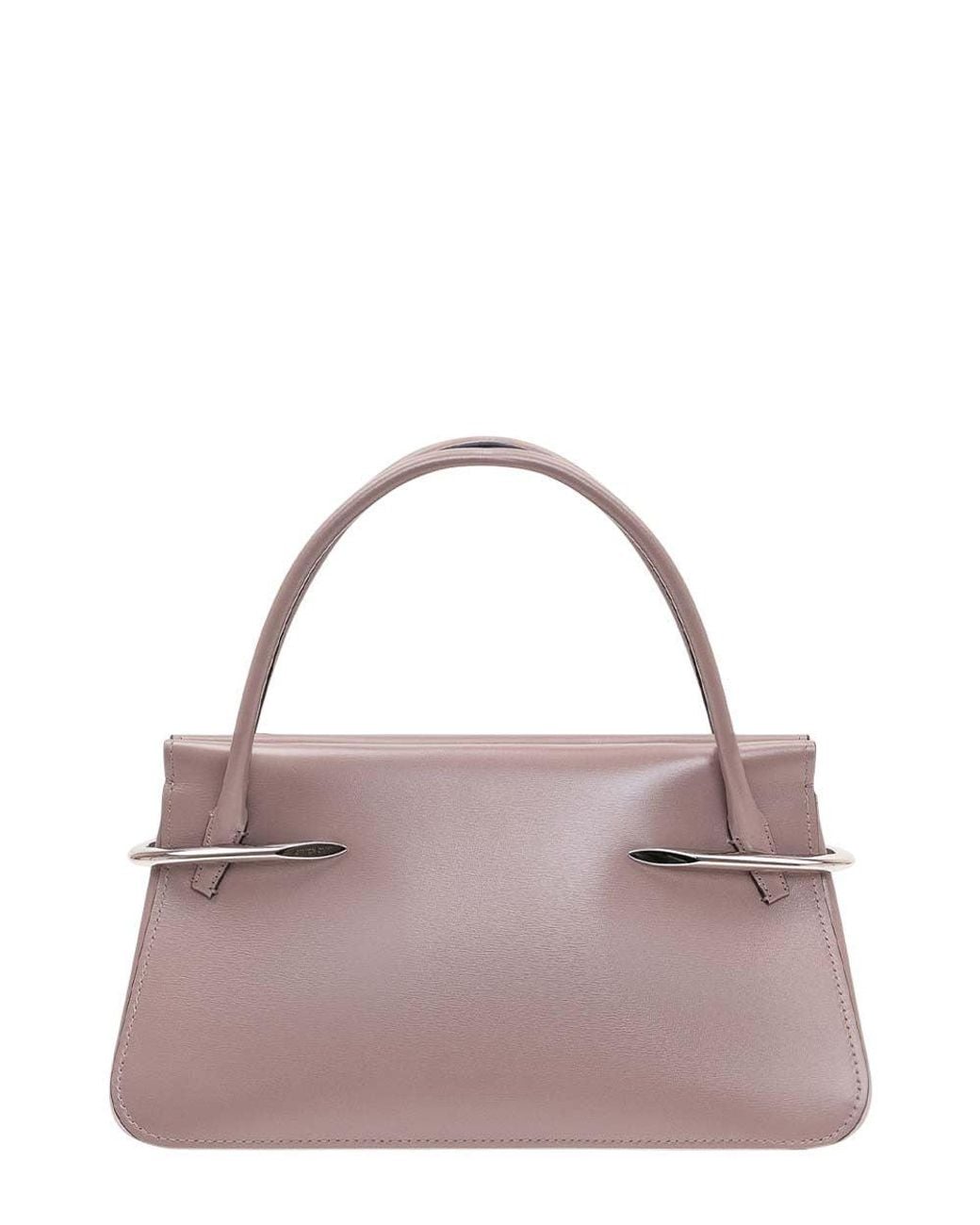 Givenchy Purple Taupe Pinch Mini Satchel