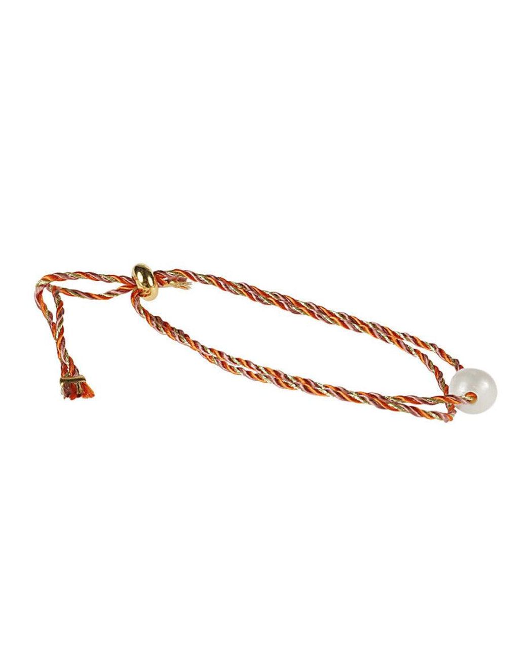 Sorbet Island White Thread Bracelet