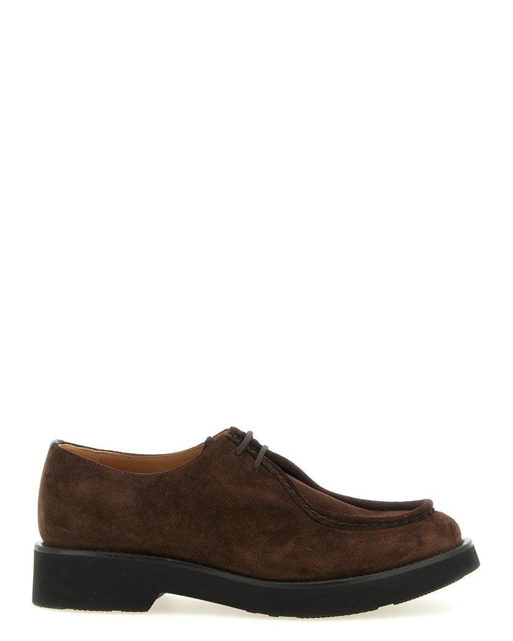 Church's Brown Suede Lace Up Shoes