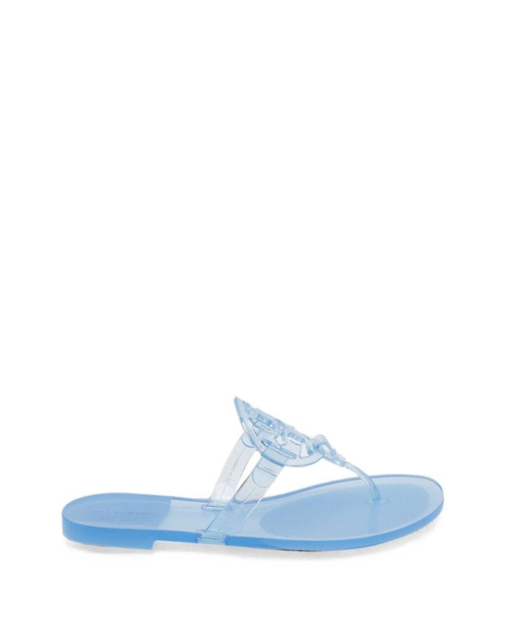 Tory Burch Blue Miller Jelly Sandals