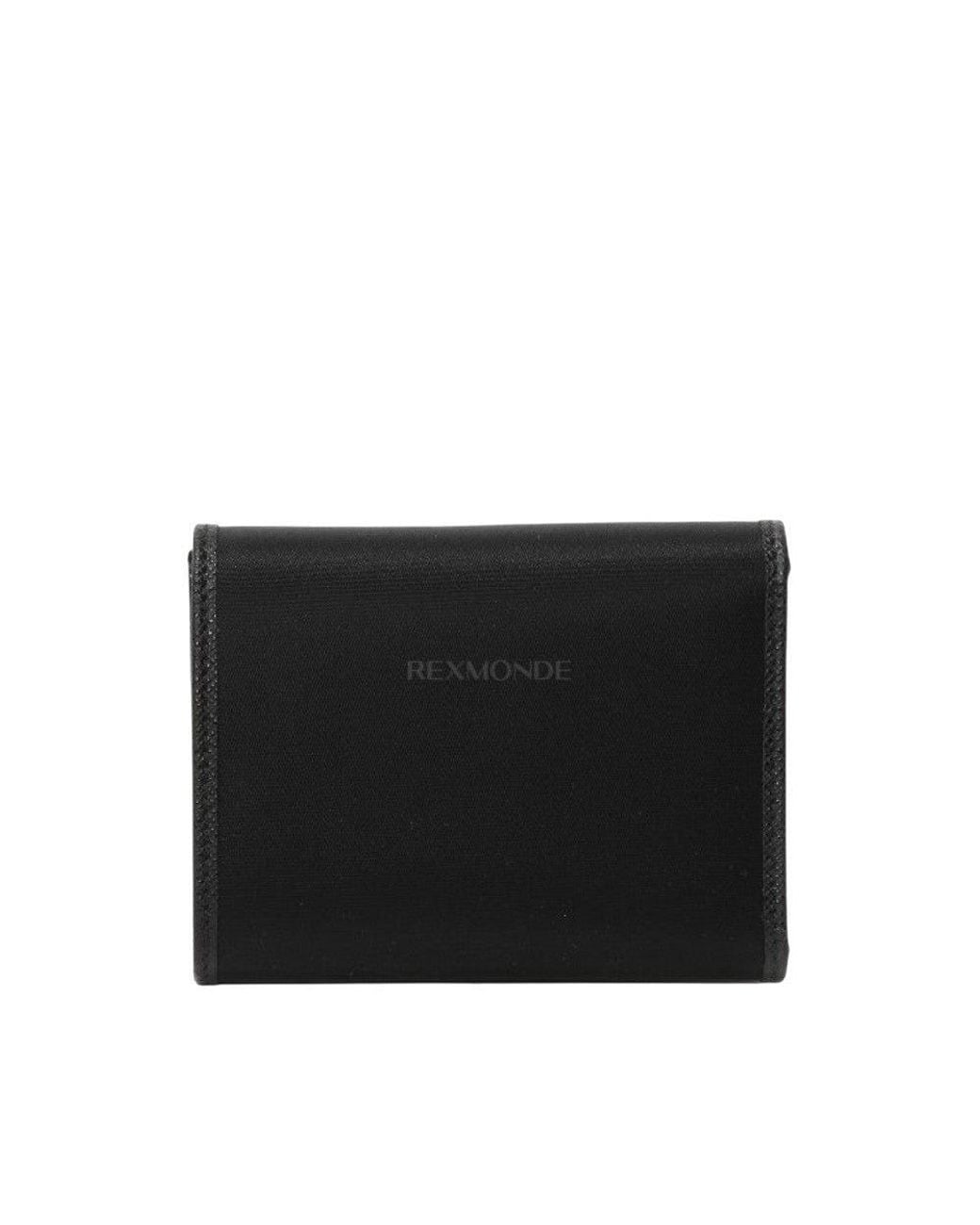 Prada Black Piccolo Solid Wallet for men