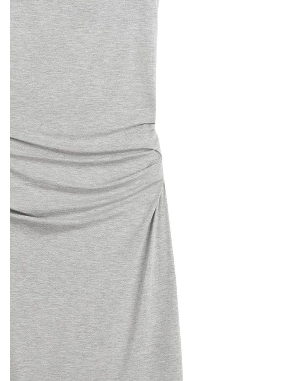 Totême White Scoop Neck Maxi Dress