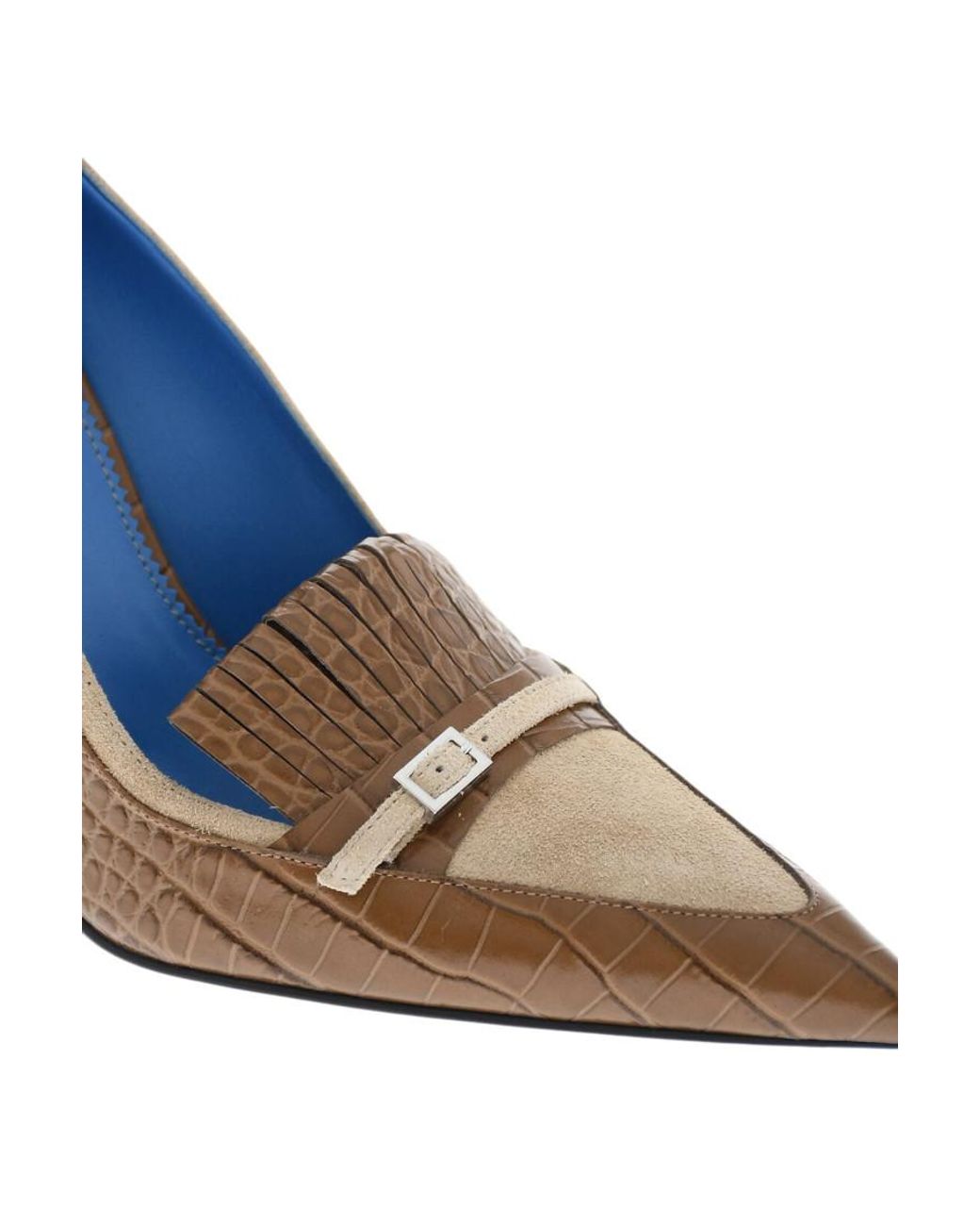 DSquared² Brown Leather Pumps