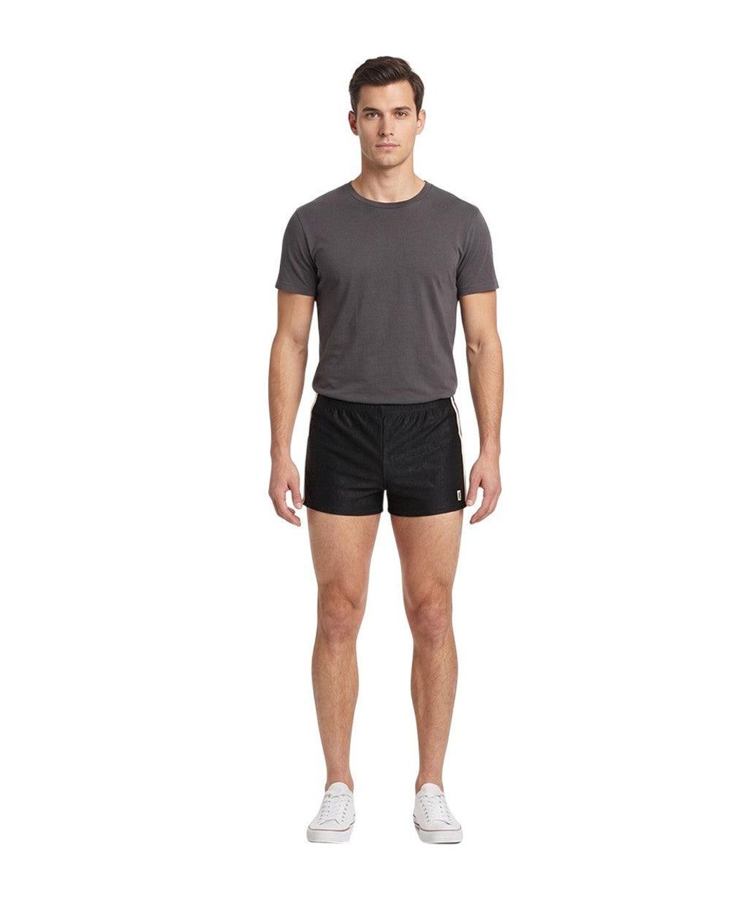 Saint Laurent Black Slim Swim Shorts for men