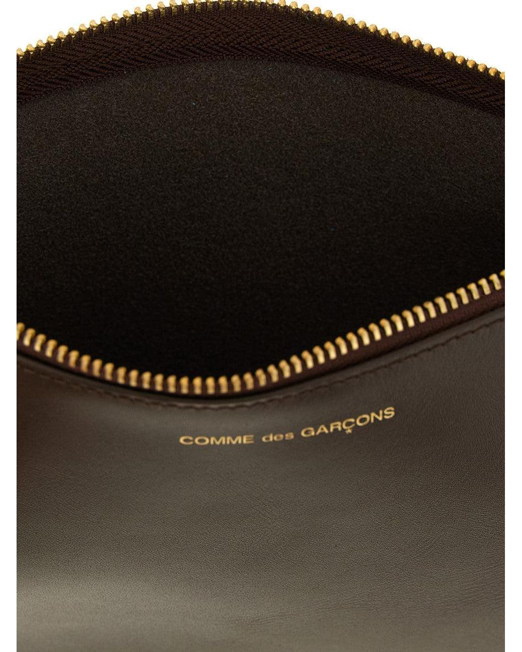 Comme des Garçons Black Dark Logo Clutch