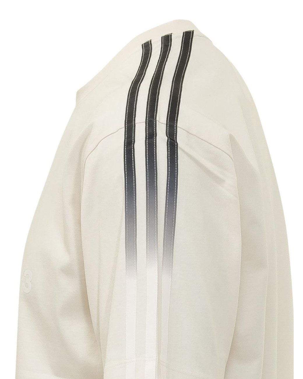 Y-3 White Crew Neck T-Shirt for men
