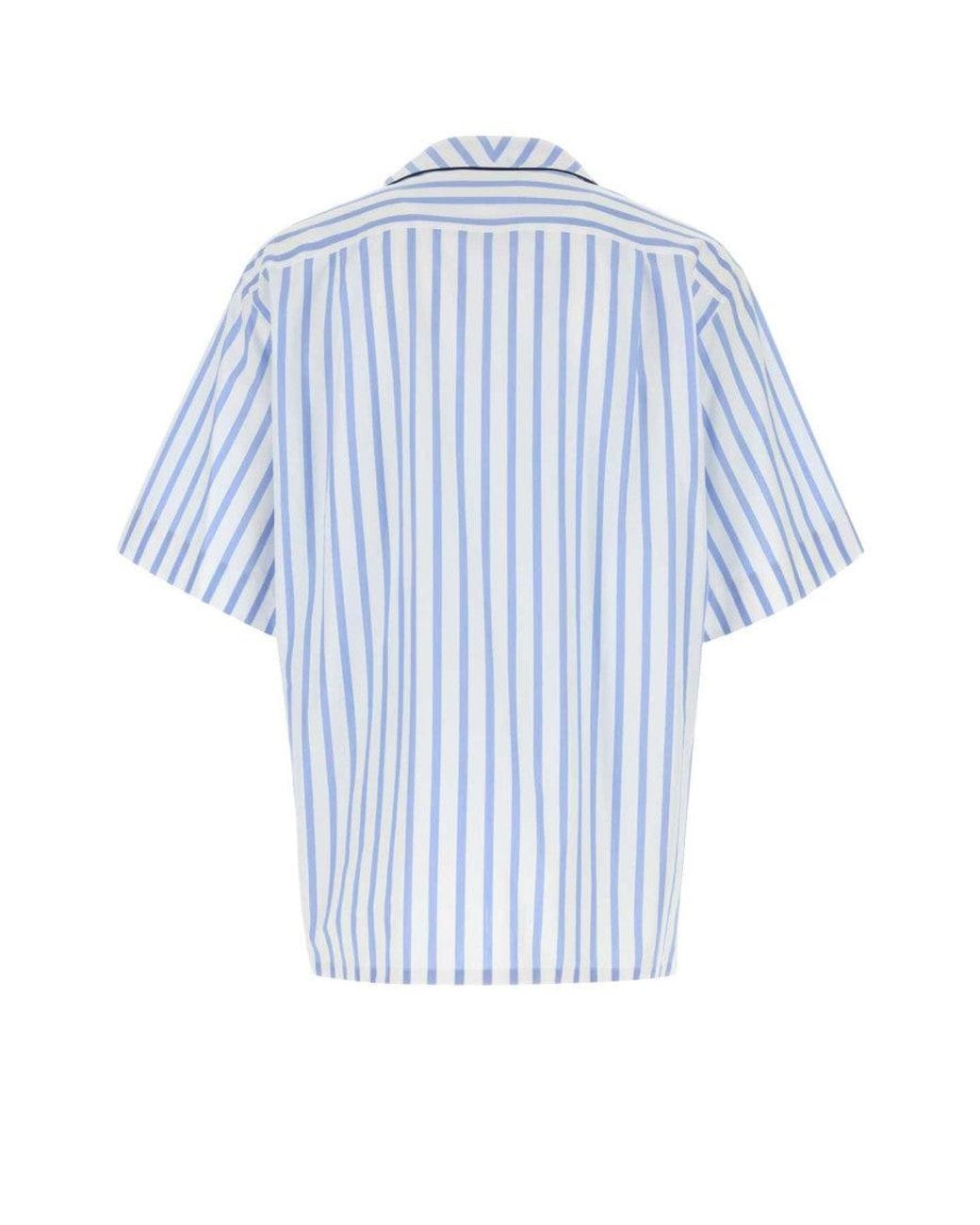 Dolce & Gabbana Blue Light Relaxed Shirt for men