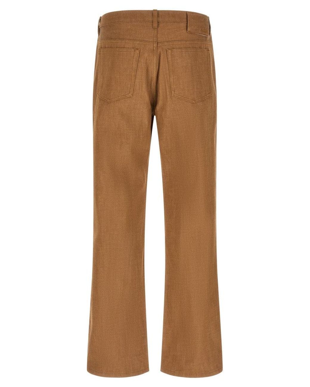 A.P.C. Brown Mid Rise Jeans for men