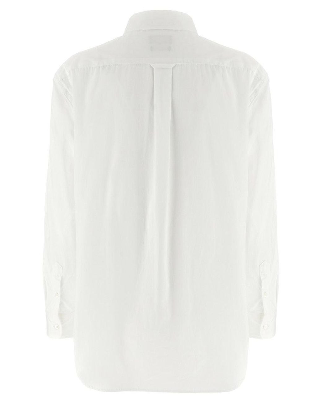 Polo Ralph Lauren White Embroidered Logo Shirt
