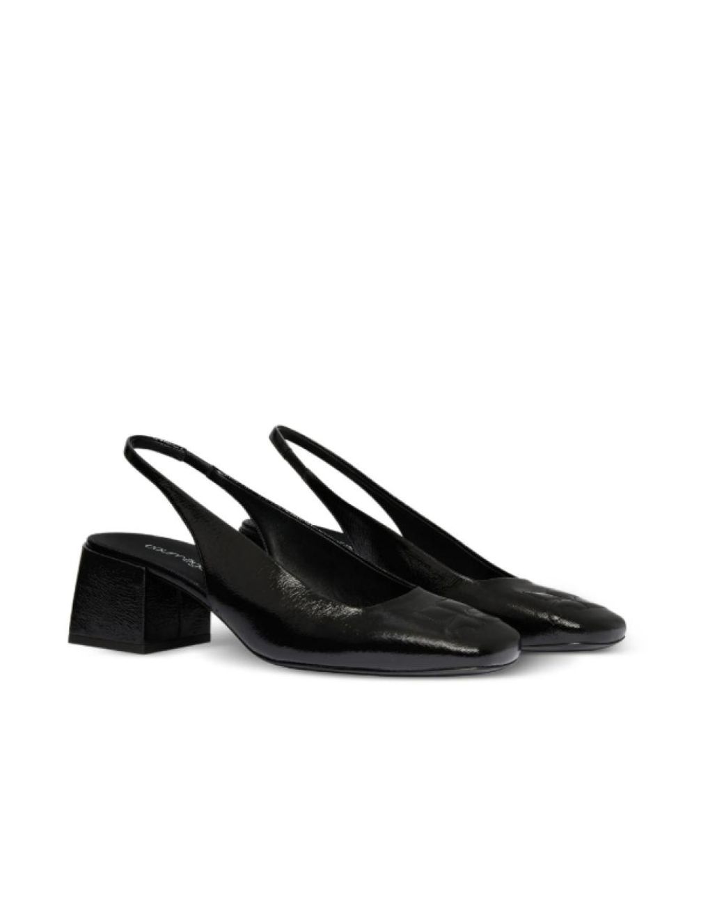 Courreges Black Heritage Pumps