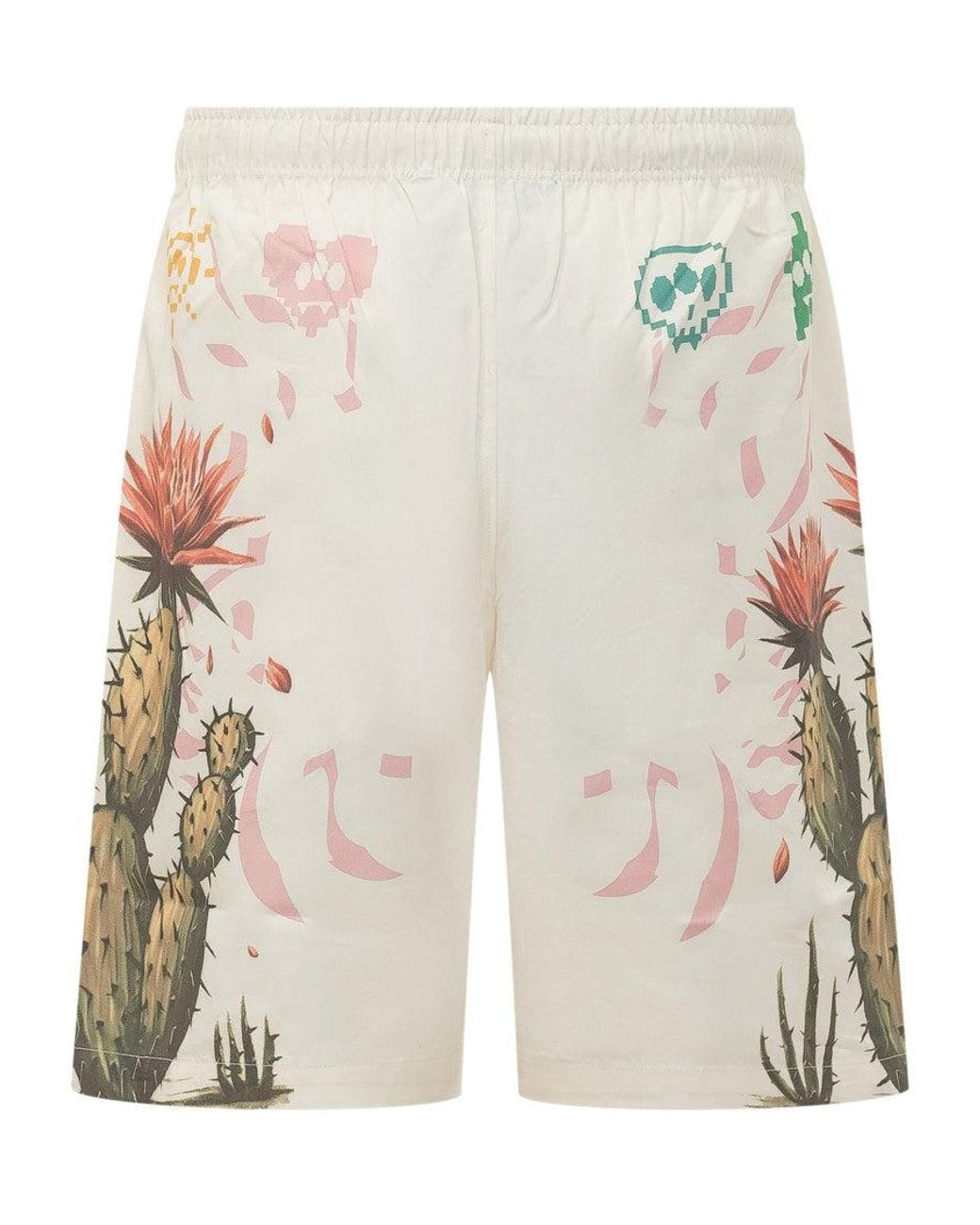 Barrow Natural Graphic Shorts for men