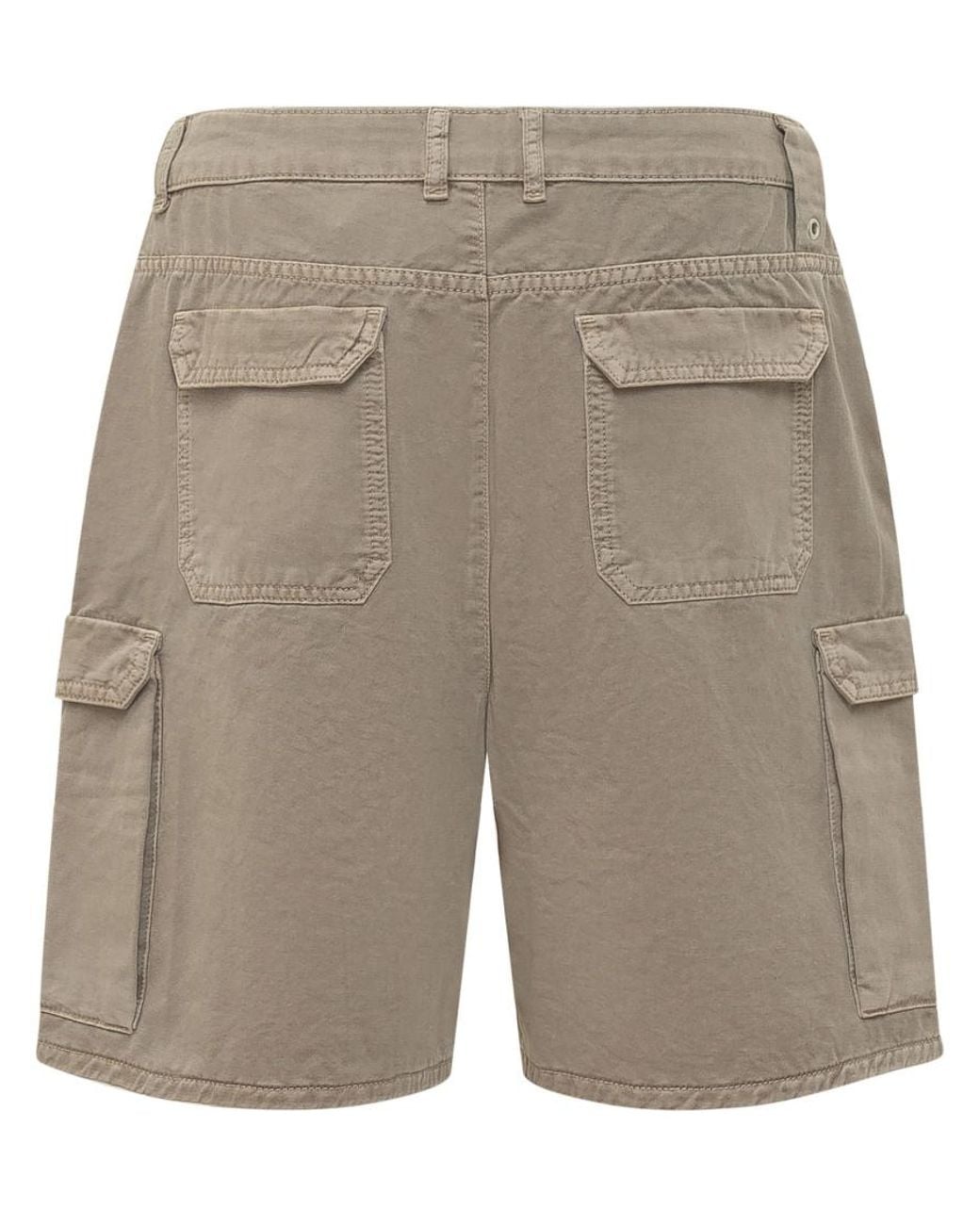 Represent Gray Solid Shorts for men