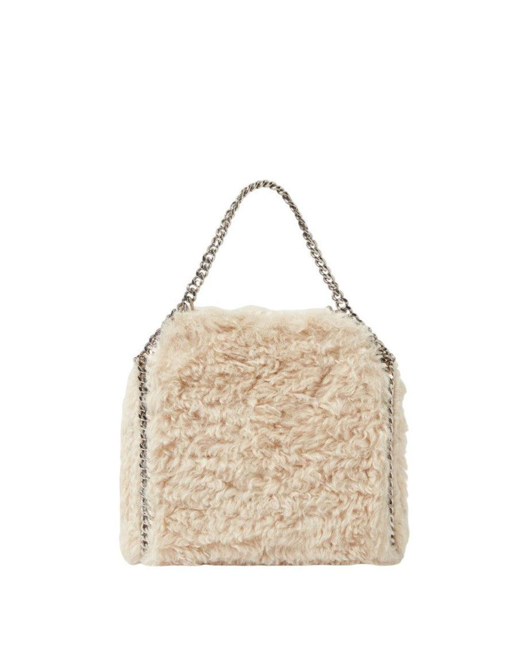 Stella McCartney Natural Off Falabella Mini Tote