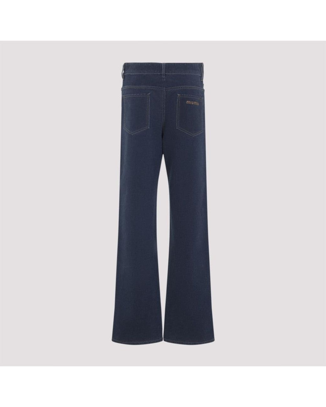 Miu Miu Blue Jeans
