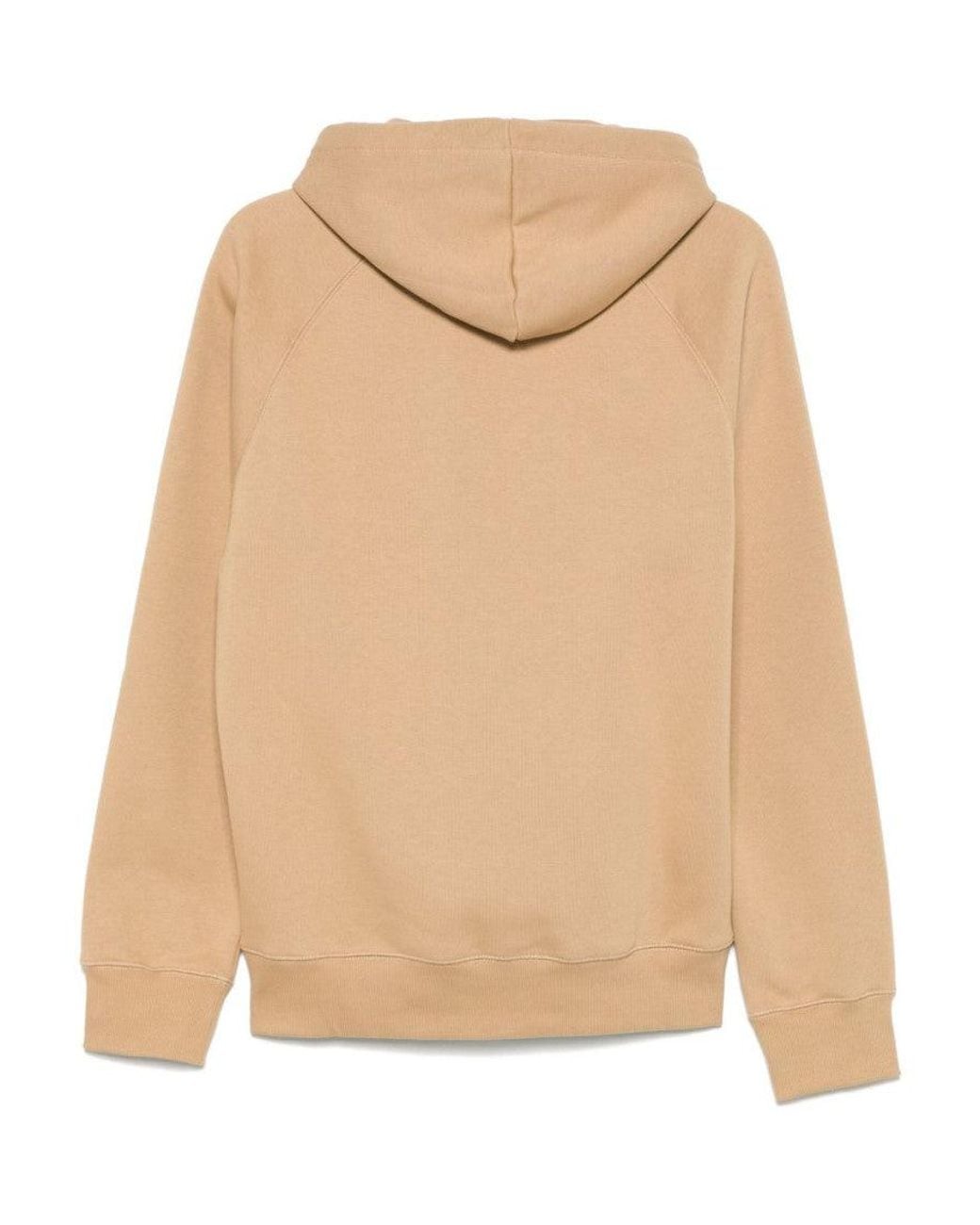 Carhartt Natural Logo Cotton Hoodie for men