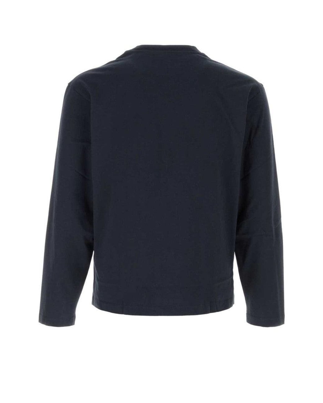 Jil Sander Blue Solid T-Shirts for men