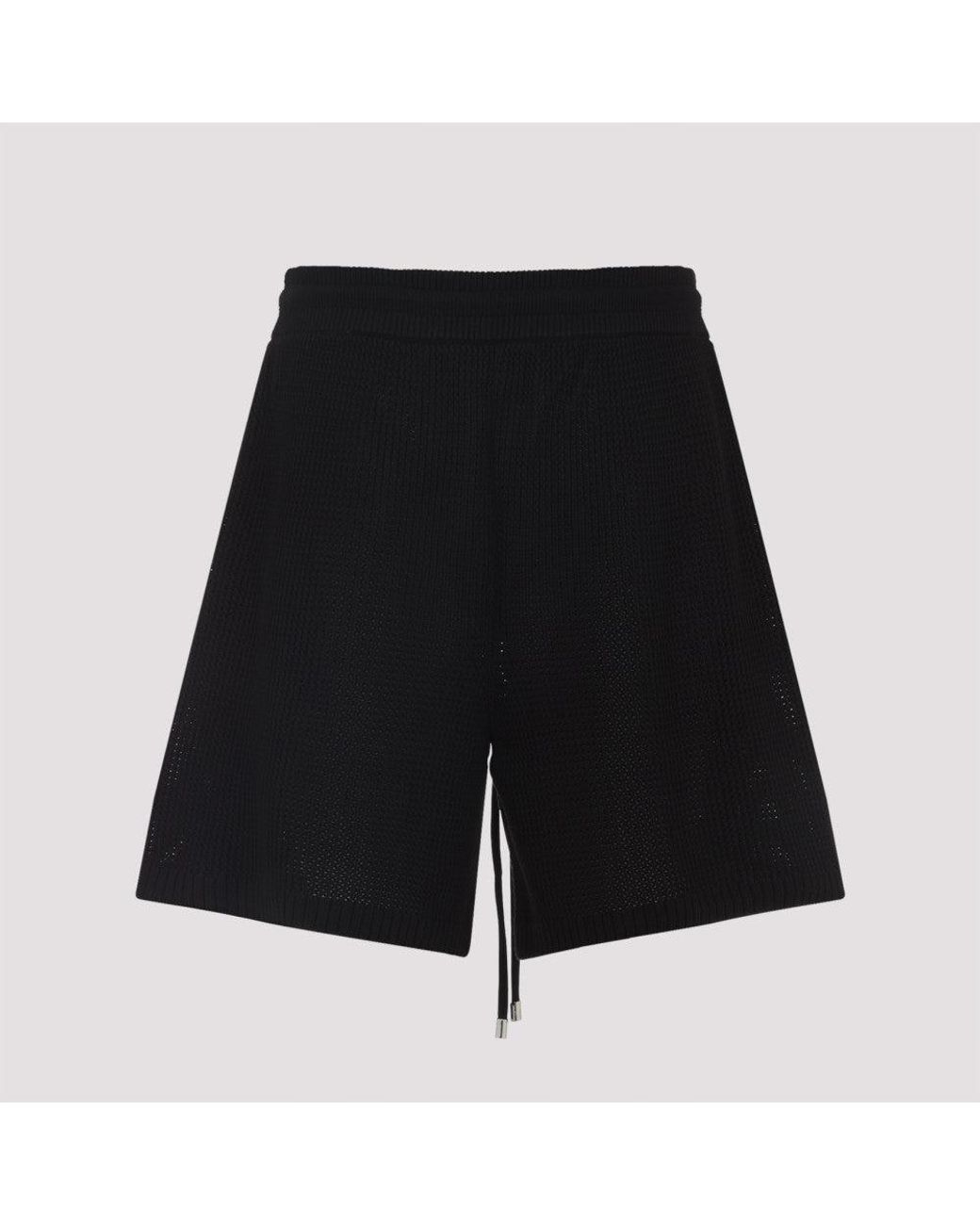 Amiri Black Shorts for men