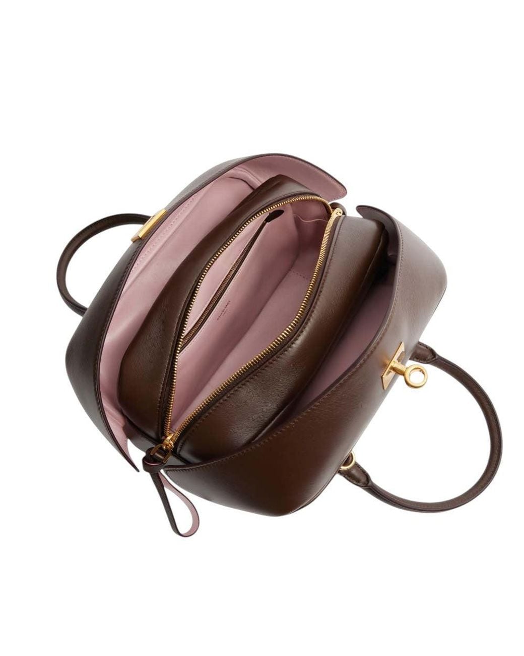 Balenciaga Brown Le 7 Small Duffle Bag