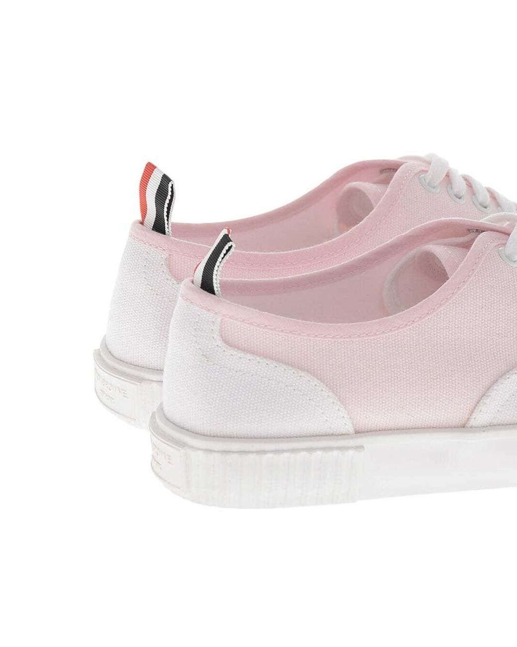 Thom Browne Pink Color Block Funmix Sneakers