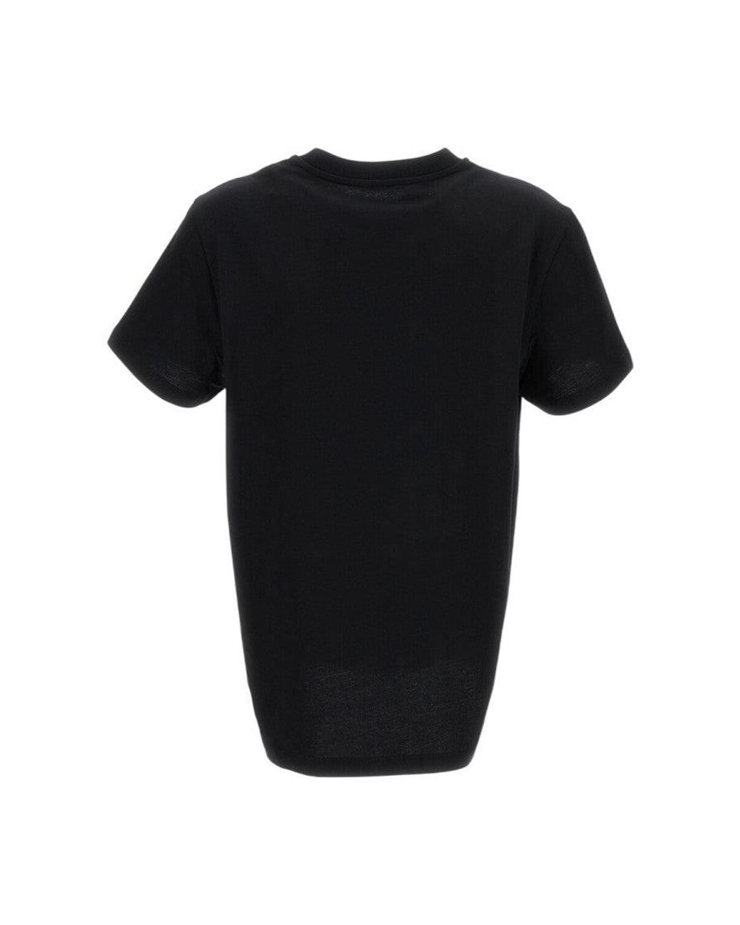 Moncler Black Logo Crew Neck T-Shirt
