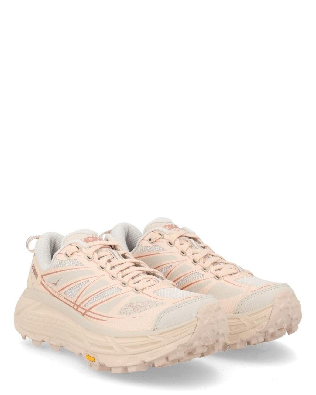 Hoka One One Pink Light Logo Sneakers for men