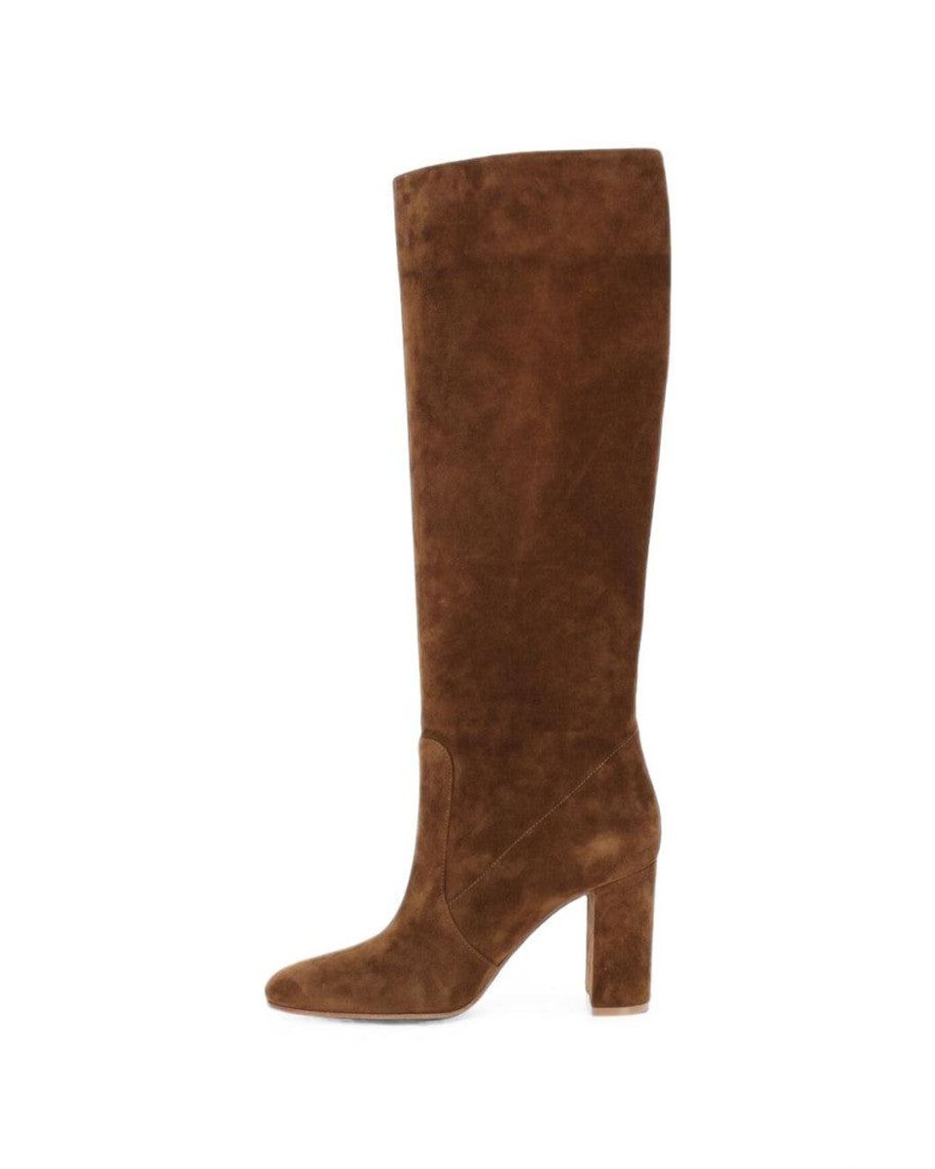 Gianvito Rossi Brown Glen Suede Leather Boots