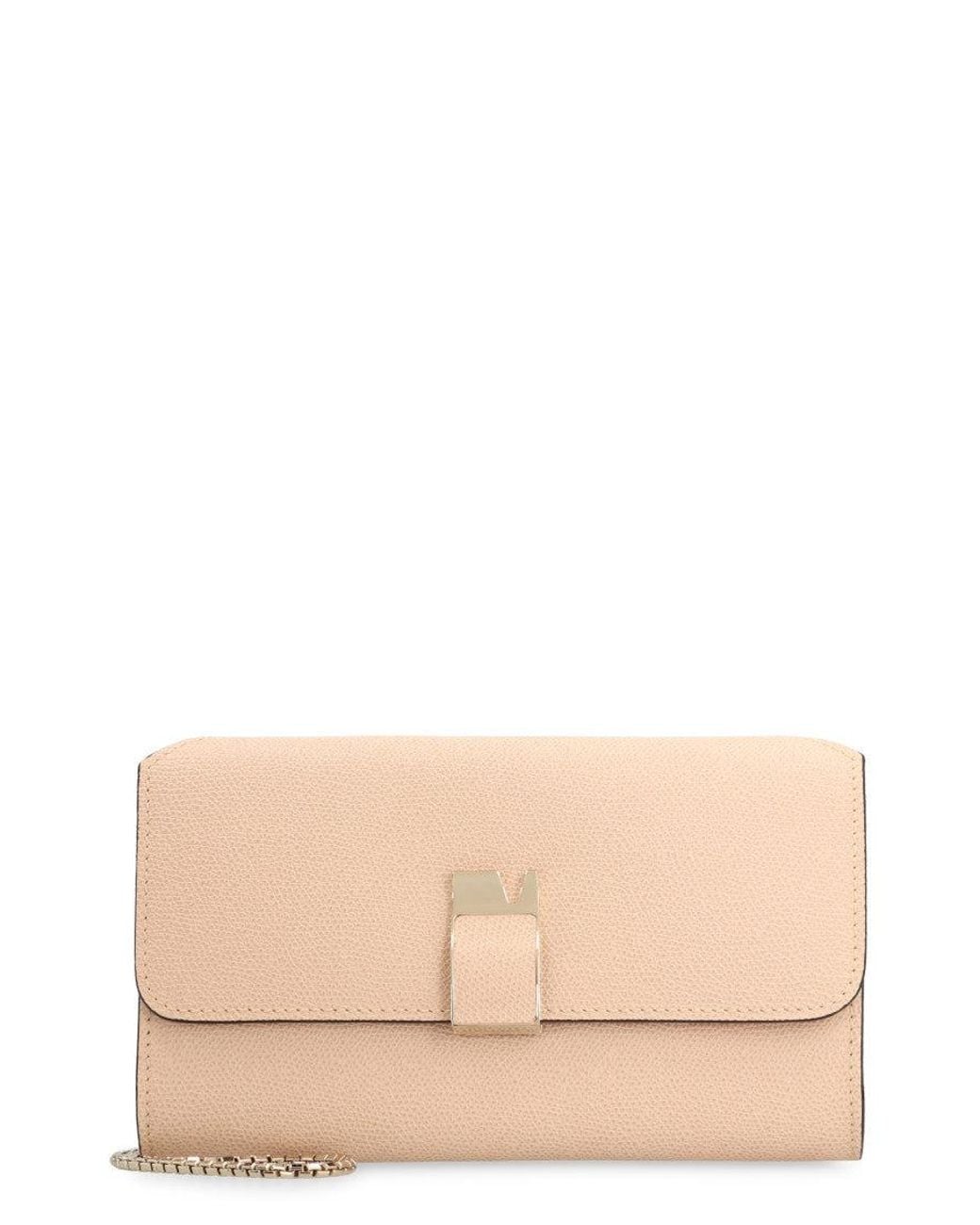Valextra Natural Light Nolo Clutch