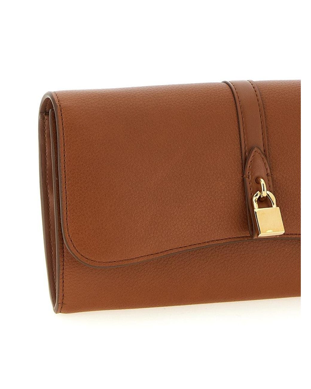Stella McCartney Brown Ryder Wallet On Chain