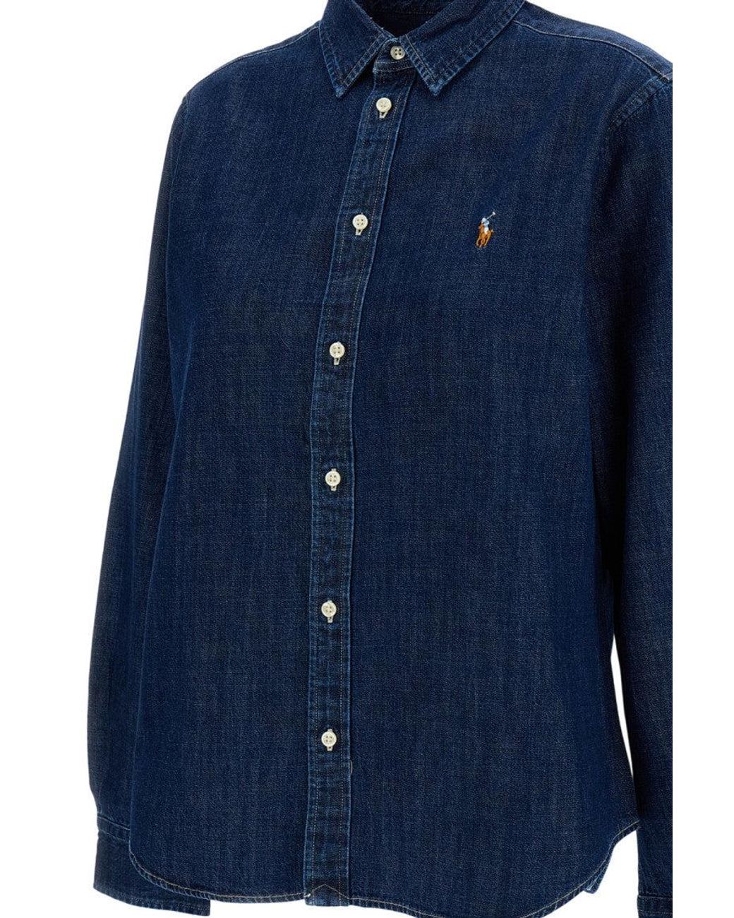 Polo Ralph Lauren Blue Regular Logo Shirt