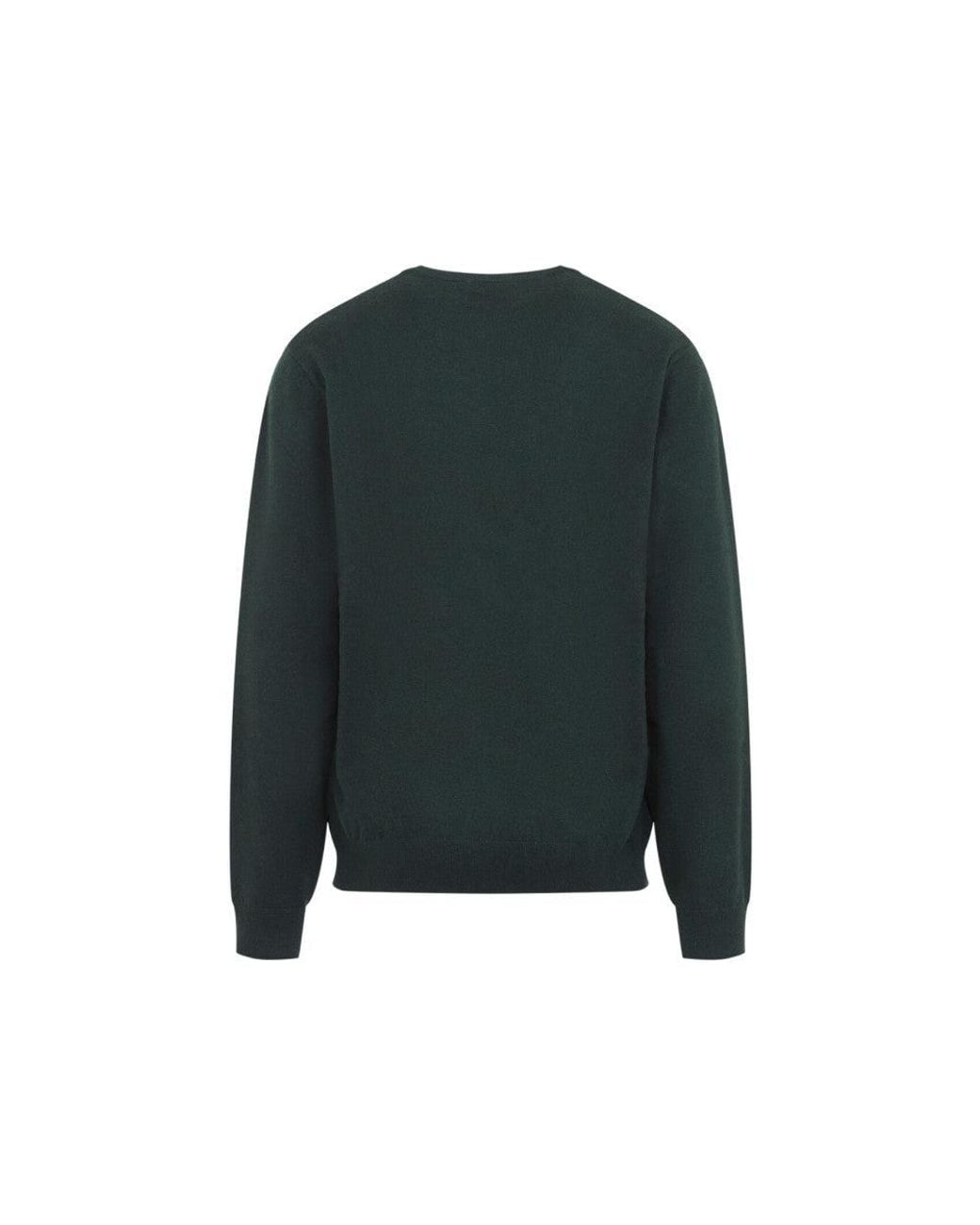 Carhartt Green Dark Logo Sweater for men
