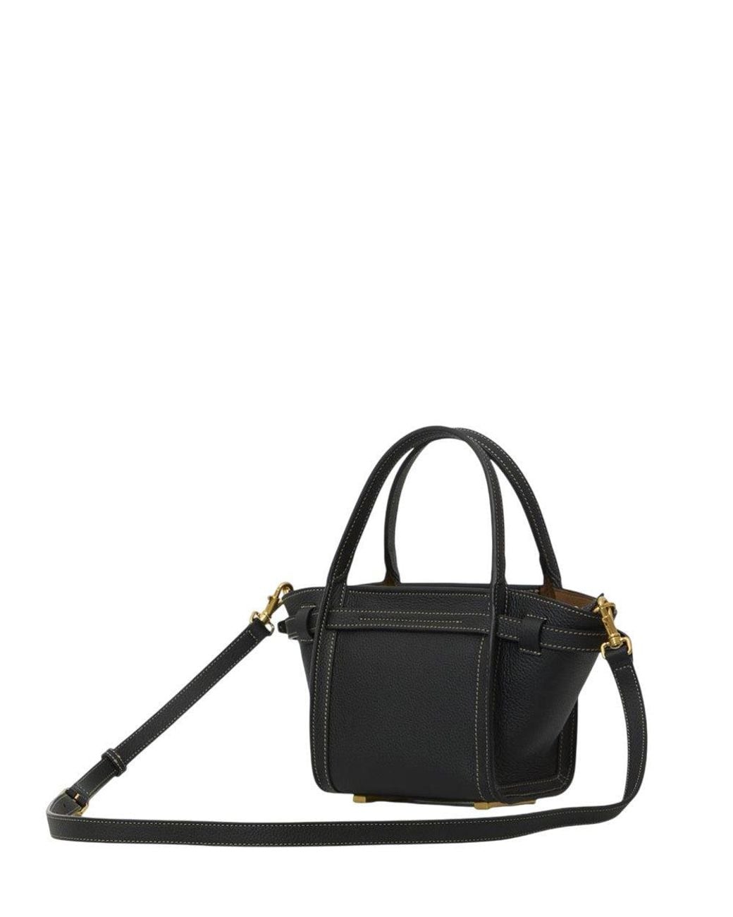 Tod's Black T Signature Mini Tote