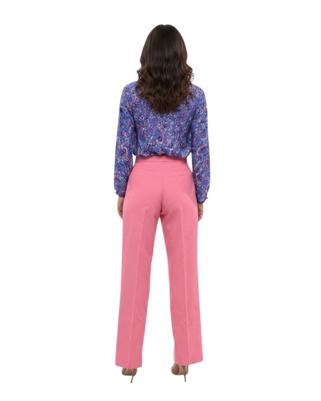 Palm Angels Red Straight Pleated Pant