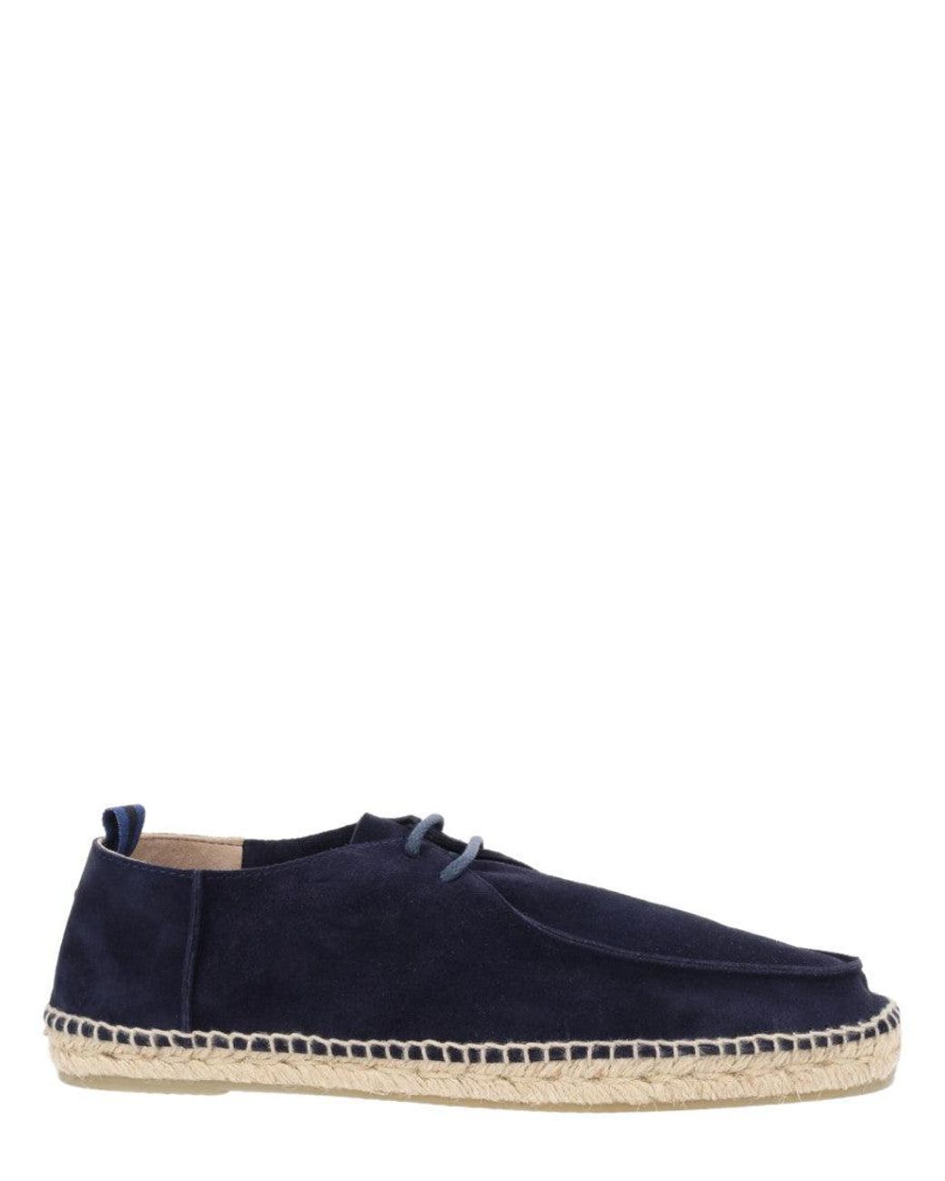 Castaner Blue Suede Espadrilles for men