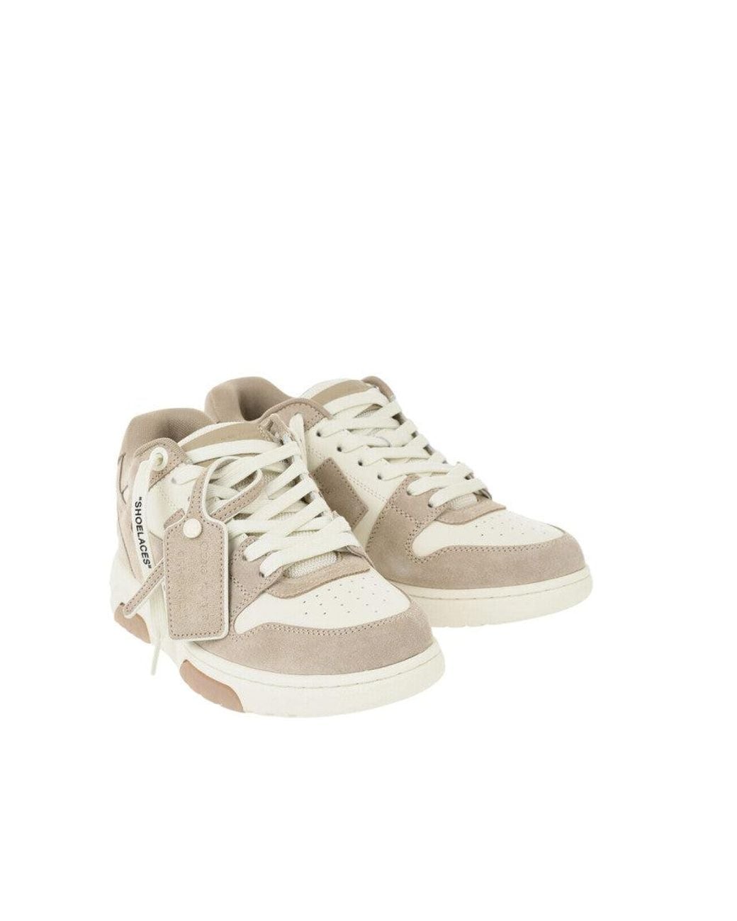 Off-White c/o Virgil Abloh Natural Color Block Sneakers for men
