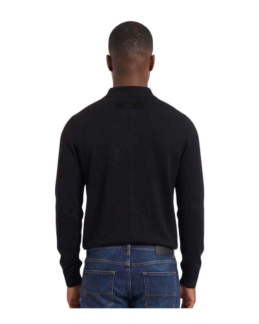 HUGO Blue Shirt Collar Jacket for men