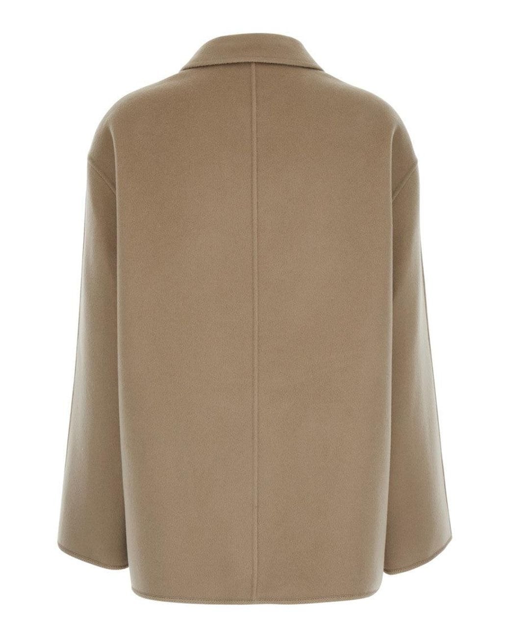 Rohe Natural Shirt Collar Trench Coat