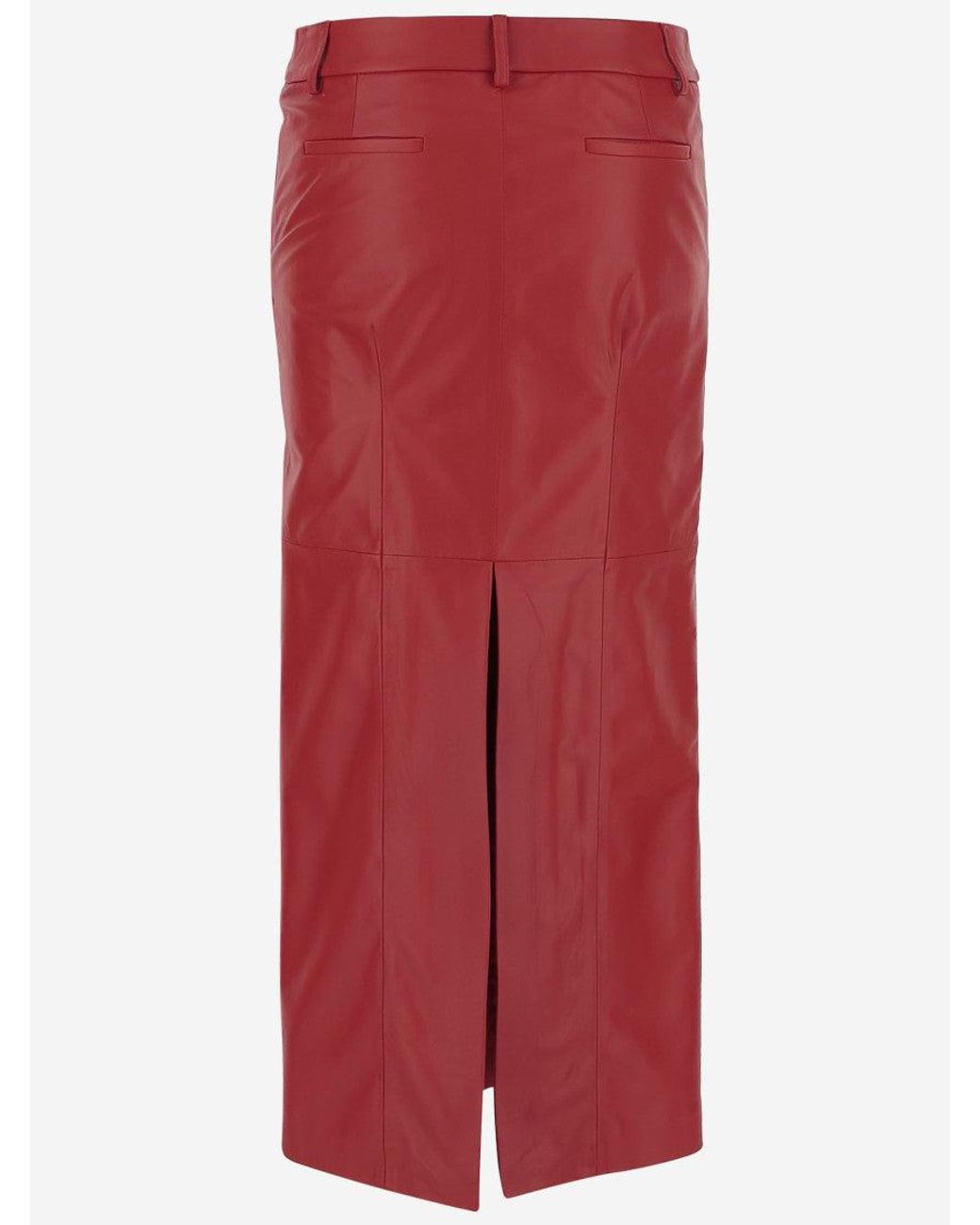 ARMARIUM Red 'Loren' Skirt
