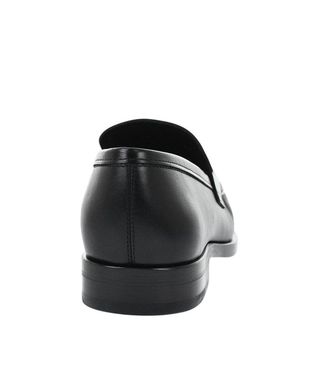 Ferragamo Black Slip On Loafers for men